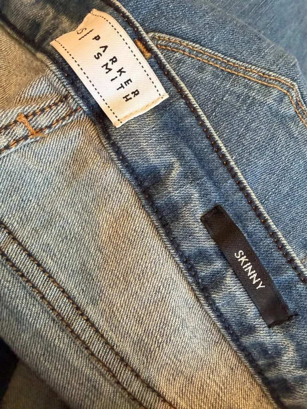 Parker Smith Bombshell Skinny Jeans Jagger Medium Wash Denim Size 10/30 NWT
